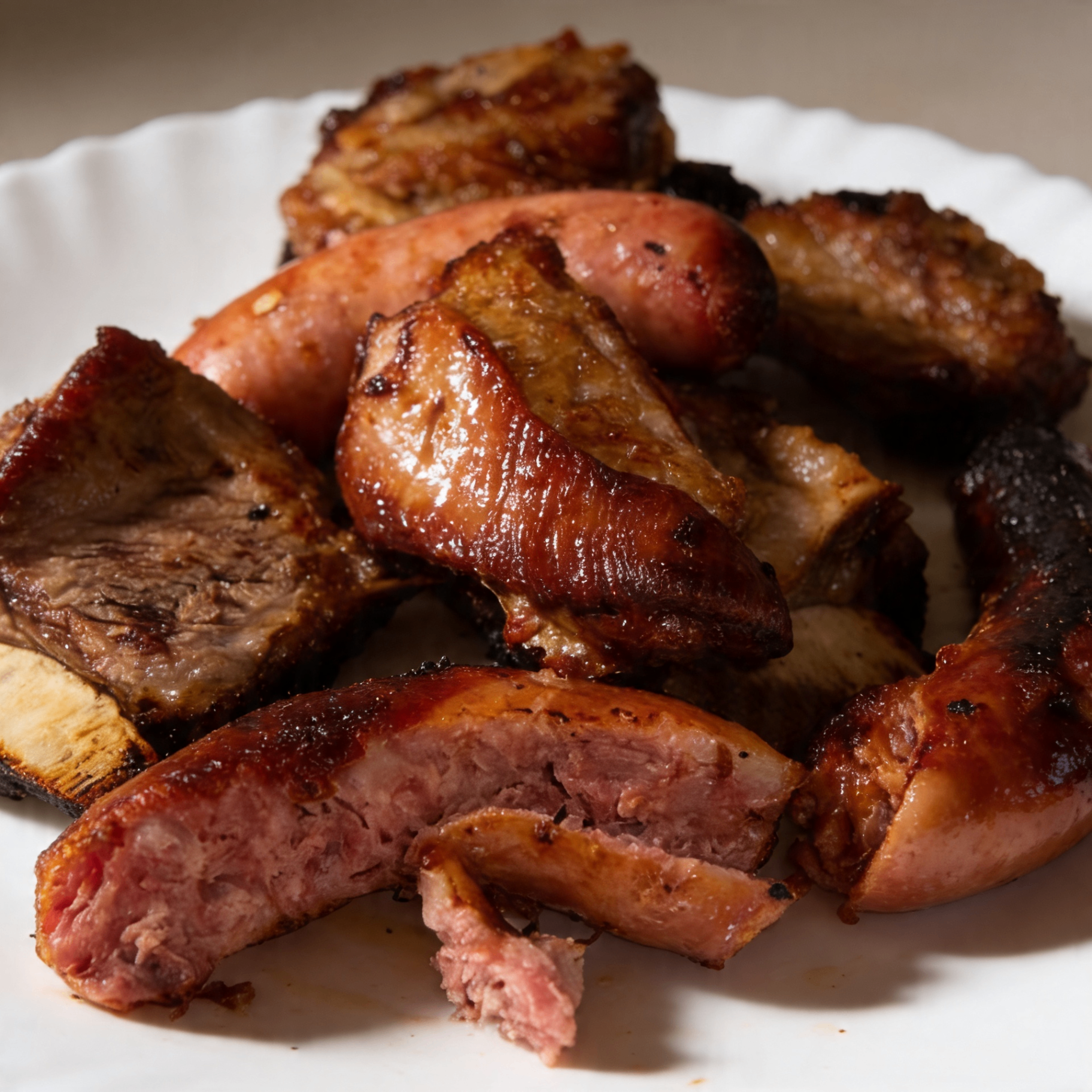 Churrasco depois do trabalho profissional da GL Performance