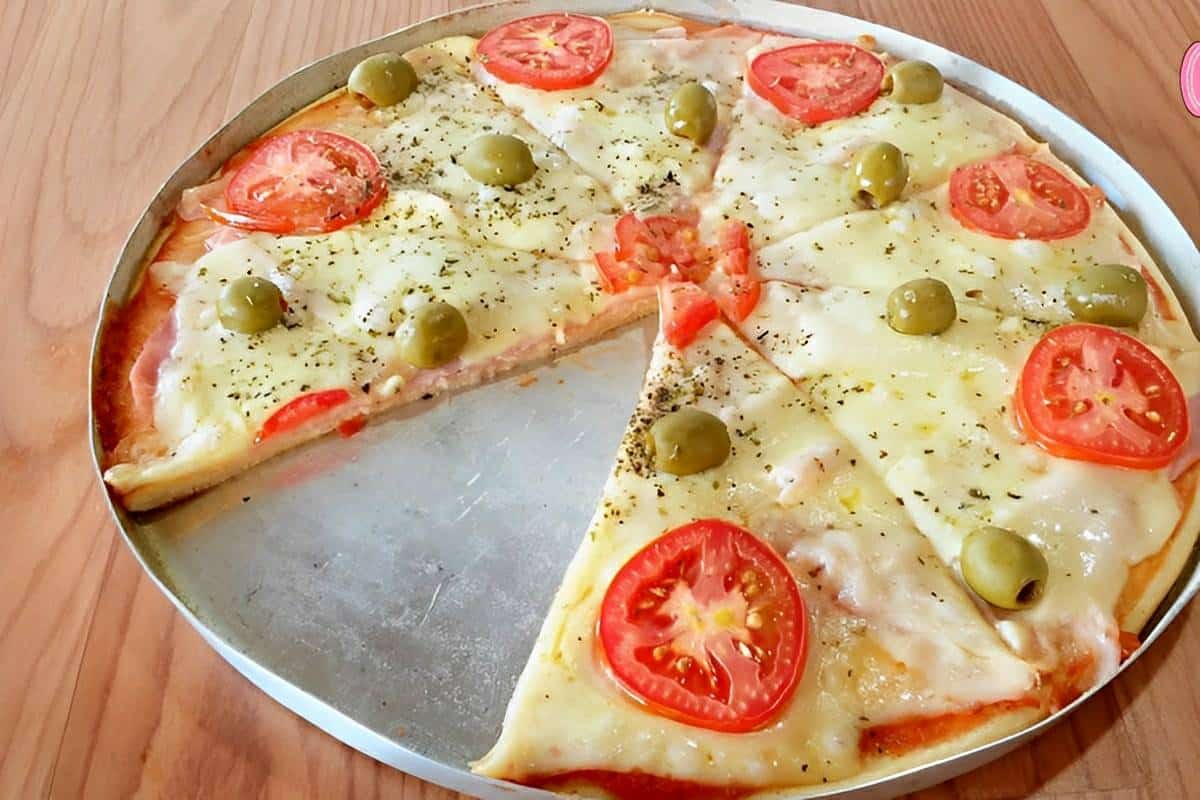Pizza antes do trabalho profissional